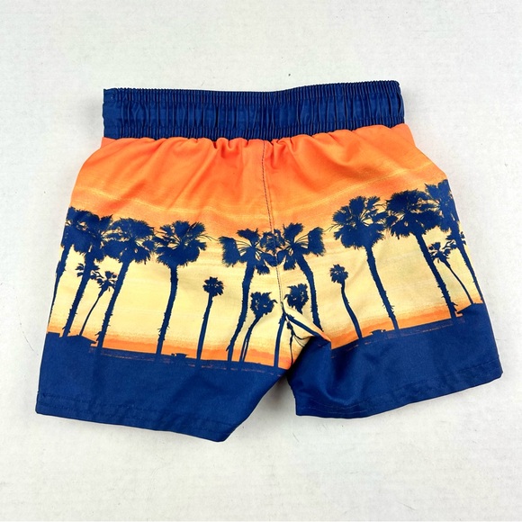 Cat & Jack Boy Tropical Design Swim Trunks - Picture 2 of 5